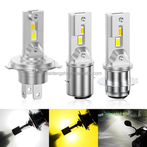 카이뎅저 양면 모터 LED 헤드라이트 전구 <span class=keywords><strong>H4</strong></span> <span class=keywords><strong>H6</strong></span> P15D 오토바이 13W 12-80V 상/하향등 LED 헤드라이트 - Product Image 5