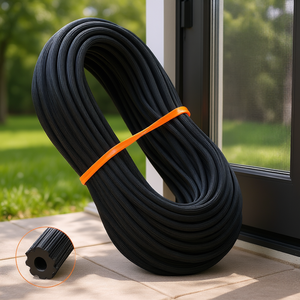 Bande de remplacement en plastique de 100 pieds et 0,16 pouce pour moustiquaires de portes et fenêtres, installation facile - Product Image 3