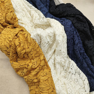 Tela de encaje de punto Encaje francés para decoraciones de ropa Tela de encaje para decoraciones de ropa y prendas - Product Image 1