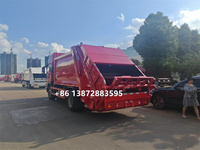 Camion compacteur CLW de qualité industrielle 4x2, diesel manuel, solution de gestion des déchets sans temps d'inactivité