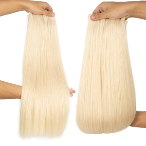 Extension per Capelli Genius Weft di Alta Qualità, Doppio Filamento, Sottili e Invisibili, Annodati a Mano, Tagliabili, Capelli Remy - Product Image 5