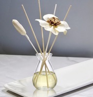 Bâtonnets diffuseurs en bois et verre écologiques faits à la main avec personnalisation flexible pour la maison et le bureau, sans BPA, vente en gros