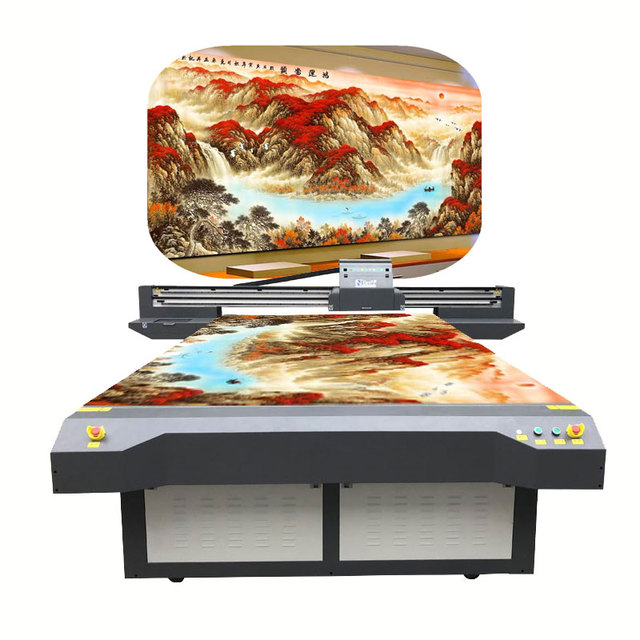 Ntek Ceramic Inkjet Printer Embossed Ceramic Decal Printing Machines with Varnish YC2030H