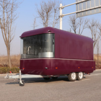 Camion de restauration mobile, camion de café, camion à pizzas, véhicule commercial entièrement équipé