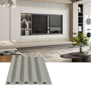 Paneles de Pared Acanalados de PVC WPC de Instalación Rápida, Tableros para Decoración del Hogar, Papel Tapiz Impermeable para Interiores, Decoración de Paredes - Product Image 3