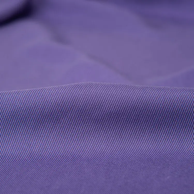 C16 Lenzing प्रमाण पत्र Tencel मोटे ड्रिल 100% Tencel कपड़े परिधान के लिए कई रंग