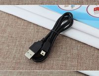 Cable USB-A Mini B USB 2.0, Velocidad de Transferencia de 480 Mbps, Núcleo de Cobre, Conectores Niquelados, Negro, OEM, para Teléfonos Móviles y Bancos de Energía