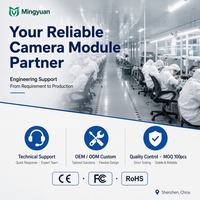 Modul Kamera MIPI FPC 5MP 2592x1944 149 Ultra-Wide Fisheye FOV F2.8 Sensor CMOS OV5648 Distorsi <18% Ringkas Terintegrasi