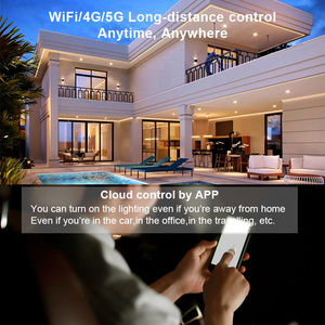 Contrôleur LED WiFi Tuya, compatible avec Alexa et Google Home, commande vocale, bande LED RGB RGBW CCT, contrôleur intelligent, application, télécommande BT RF 2.4G, DC12V-24V - Product Image 4