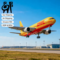 Transitaire express britannique Guangdong Chine vers Londres DDU Taux de fret aérien compétitifs pour les colis