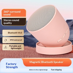 Haut-parleur sans fil magnétique inversé Spot Wholesale 6.0 5W avec fonction <span class=keywords><strong>radio</strong></span> FM, étanche IPX4, <span class=keywords><strong>pour</strong></span> extérieur et bureau - Product Image 6