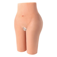Coussinets fessiers en silicone réalistes pour femmes, rehausseur de hanches portable, effet BBL, toucher doux, courbes naturelles, pour des hanches plus volumineuses