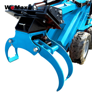 Manual Swivel Log Grapple Skid Steer Mini Loader Attachment Timber Log Grapple <strong>for</strong> <strong>Sale</strong> - Product Image 4