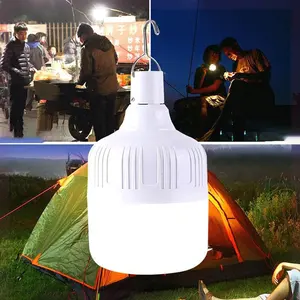 Howlighting Outdoor Solar Rechargeable Foldable Tent Light Bulb Power Bank Waterproof Decor Emergency Camping Lantern