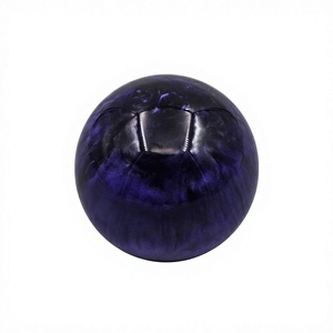 Racing for Car <b>Gear</b> Shift <b>Knob</b> Universal Plastic Ergonomic Dark Blue Ball Shape Manual Transmission Shift Lever - Product Image 5