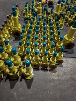 Soupape de sécurité à extrémité filetée en acier inoxydable 304 durable, fournie par l'usine