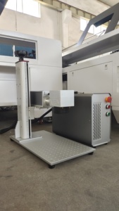 Chất Lượng Cao Tất Cả Các Grey Giảm Giá Xách Tay 20W 30W 50W Raycus Sợi Đánh Dấu Khắc Máy In Với 300*300Mm SG7110 Galvo Xoay - Product Image 3