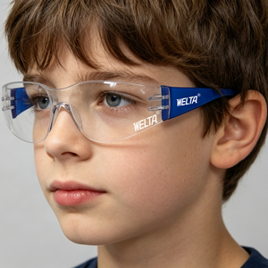 Gafas de Seguridad WELTA con Certificación CE EN1631, Logotipo Personalizado, para Niños, con Lentes Antivaho y Antirrayaduras, Diseño sin Marco, Protección UV - Product Image 4