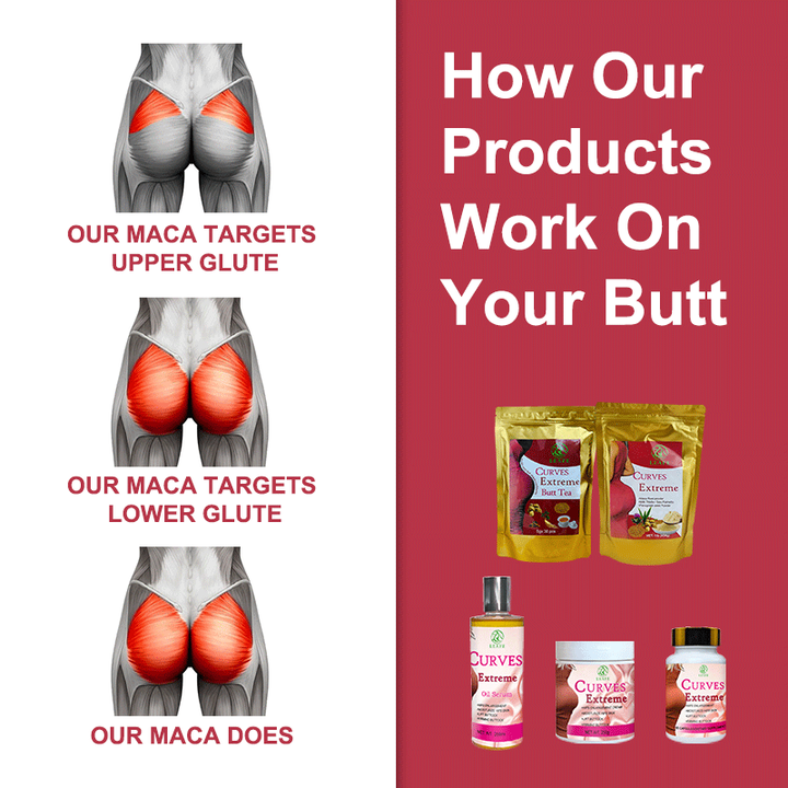 Ultimate Maca Range Butt Hips and Bums Buttock Enlargement Oil Pills