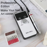 Kit de manucure et pédicure professionnel avec perceuse à ongles électrique, coupe-ongles, design du fabricant, boîte personnalisée, logo V5