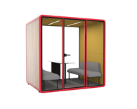 Cabine téléphonique de bureau amovible cabines vocales portables insonorisées cabines téléphoniques cabine d'enregistrement vocal cabine insonorisée