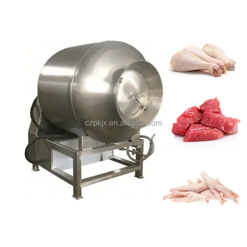 Mesin Tumbler vakum otomatis/, peralatan pengolahan daging/mesin Tumbler daging