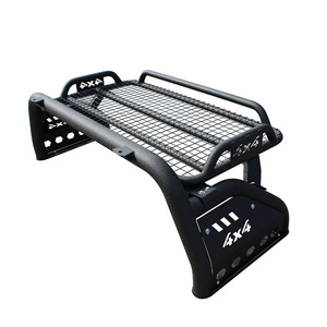 Barra Antivuelco Deportiva Universal de Acero para Camioneta 4x4 con Canasta Portaequipajes en el Techo, Compatible con Toyota Hilux Vigo Revo Tacoma Tundra 2015-2021 - Product Image 4