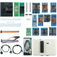 Programmateur ISP série RT809F, kit complet avec 16 adaptateurs, programmateur universel USB pour BIOS, EEPROM et puces flash