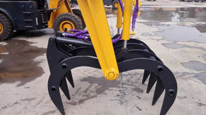 Alat Pengangkat Tebu Desain Baru yang Efisien, Pengangkat Tebu dengan Roda, Excavator Roda untuk Tebu, Pengangkat Tebu Kecil - Product Image 4