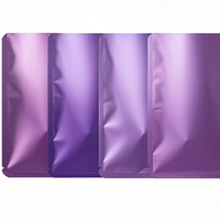 Sac en plastique à fermeture éclair en aluminium argenté personnalisé, debout, avec bouchon pour l'emballage des aliments secs, des grains, des grains de café et de la gelée