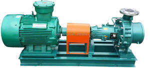 Pompe IHF monocellulaire horizontale en acier revêtu de PTFE, anti-corrosion, pour acides et alcalis, en alliage, pompe fluoroplastique résistante à la corrosion - Product Image 4