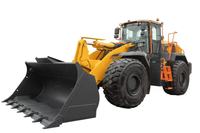 Chargeuse frontale puissante 870T, poids opérationnel de 22 500 kg, 210 kW, grande benne, chargeuse sur pneus pour travaux agricoles et de construction