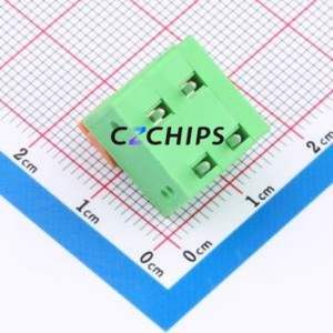 WJ142R-5.08-2P Spring Terminal Block Bent Lead Through Hole,P=5.08mm Connector 5.08mm 2P 2 10A - Product Image 2