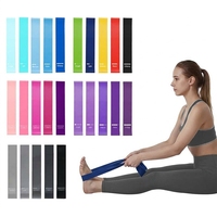 Ensemble de bandes de résistance en boucle, 5 niveaux, pour l'échauffement, l'activation musculaire et l'entraînement pré-entraînement des fessiers
