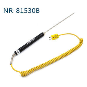Pabrik kustom OEM genggam jenis K permukaan Thermocouple NR-81531B/81532B/81533B/A pengukuran suhu Sensor Probe - Product Image 2