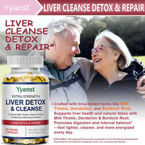 OEM/ODM Sans additifs ni composants non essentiels Soutient la fonction hépatique saine Approvisionnement direct usine Gélule amincissante et détoxifiante - Product Image 3