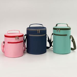 Sac isotherme rond personnalisé moins cher avec logo, léger, pour bière, sac isotherme pop-up pour la plage et le camping - Product Image 6