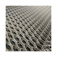 Galvanisation à chaud 5mm d'épaisseur maille d'aluminium expansée bâtiment couloir sécurité plancher toiture feuille d'expansion en aluminium