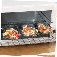 Plato Desechable Ecológico de Acero Inoxidable con Logotipo Personalizado, Estilo Americano, para Uso en el Hogar, Cocina y Fiestas, Apto para Lavavajillas