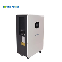 Sistem Penyimpanan Energi Surya All-in-One Baterai LiFePO4 10kWh, Pengontrol MPPT Grid, Stasiun Portabel 5kW, Panel Surya Pure Sine