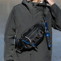Nouvelle sacoche de sport de voyage en plein air, sac à bandoulière multifonctionnel imperméable avec fermeture à glissière pour hommes et femmes