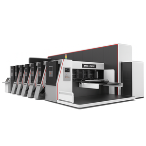 Transferencia al vacío de alta velocidad Totalmente automático Servo Modelo <span class=keywords><strong>Flexo</strong></span> Impresora Slotter Máquina troqueladora - Product Image 1