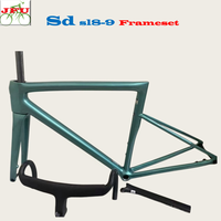 Cadre de vélo de route en fibre de carbone JSL88, frein à disque, passage de câbles interne, finition brillante, 950g, pièces de vélo pour Specialized, Trek, Scott