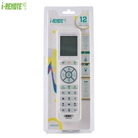 Control remoto universal inteligente inalámbrico 2 en 1 para aire acondicionado y TV, con funciones de aprendizaje y códigos fijos, de plástico, ¡en oferta!