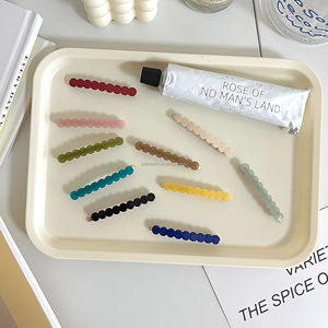 Belleworld Kẹp tóc gợn sóng nhỏ gọn và tinh tế dễ tạo kiểu tóc khí quyển kẹp tóc ngọt ngào đầy màu sắc phụ kiện nữ - Product Image 2