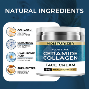 เจลครีมปกป้องผิวหน้าสำหรับบำรุงผิวเมนทอลคอลลาเจนจากเซราไมด์ - Product Image 2