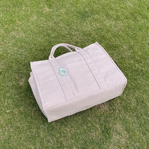 Bolsa de Lona para Mujer con Bolsillo para Botella de Agua y Correa para Esterilla de Yoga, para Gimnasio, Yoga, Viajes de Fin de Semana, Logotipo Personalizado al por Mayor, OEM - Product Image 6