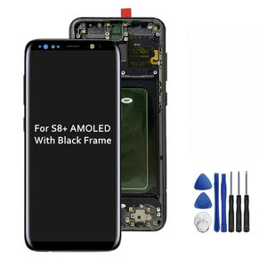 <span class=keywords><strong>Pantalla</strong></span> AMOLED OLED TFT para <span class=keywords><strong>Samsung</strong></span> <span class=keywords><strong>Galaxy</strong></span> <span class=keywords><strong>S8</strong></span> PLUS Lcd G955 con Marco TFT Incell <span class=keywords><strong>Pantalla</strong></span> Táctil Digitalizador Repuestos - Product Image 1