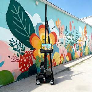 Máquina de Impresión UV <span class=keywords><strong>Vertical</strong></span> 3D 2 en 1 para Rieles de Pared y Piso, Impresora Todo en Uno - Product Image 1