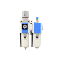 Ensemble de filtration d'air pneumatique de haute qualité FR.L (Filtre, Régulateur + Lubrificateur)